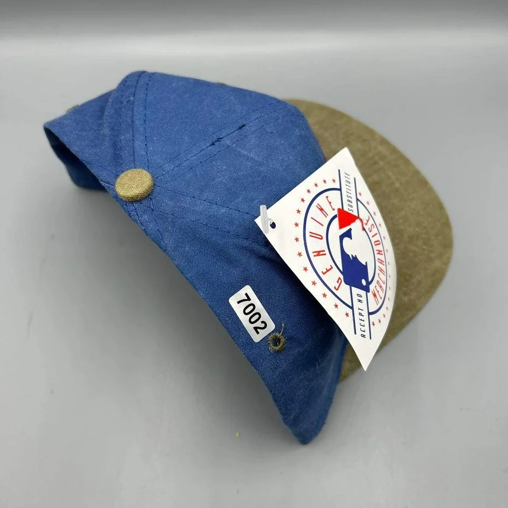 Vintage Montreal Expos Hat Men Blue Brown Signatures MLB Snap Back Cap New